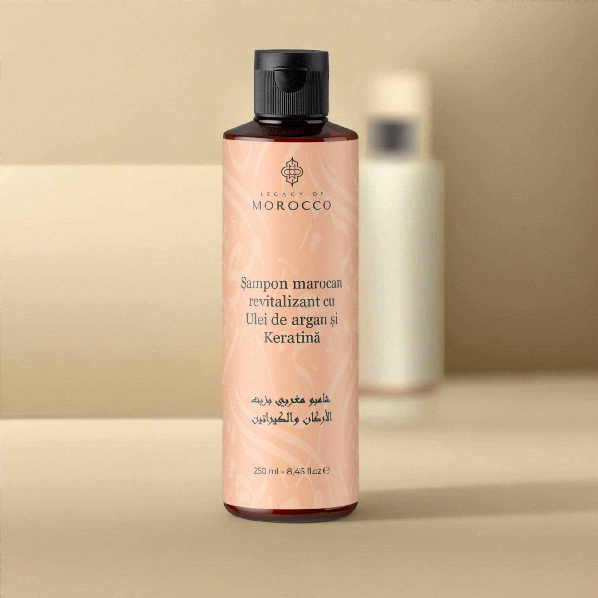 Marokkói revitalizáló sampon argánolajjal és keratinnal
