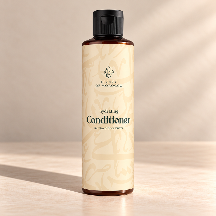 Balsam de păr cu keratină și unt de shea