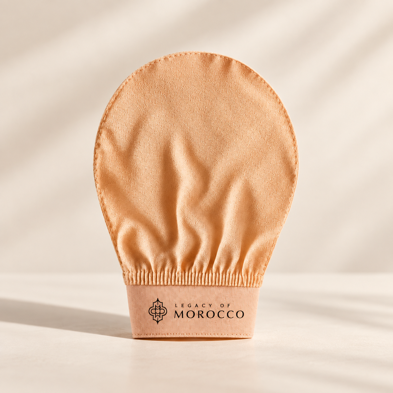 Facial exfoliating glove