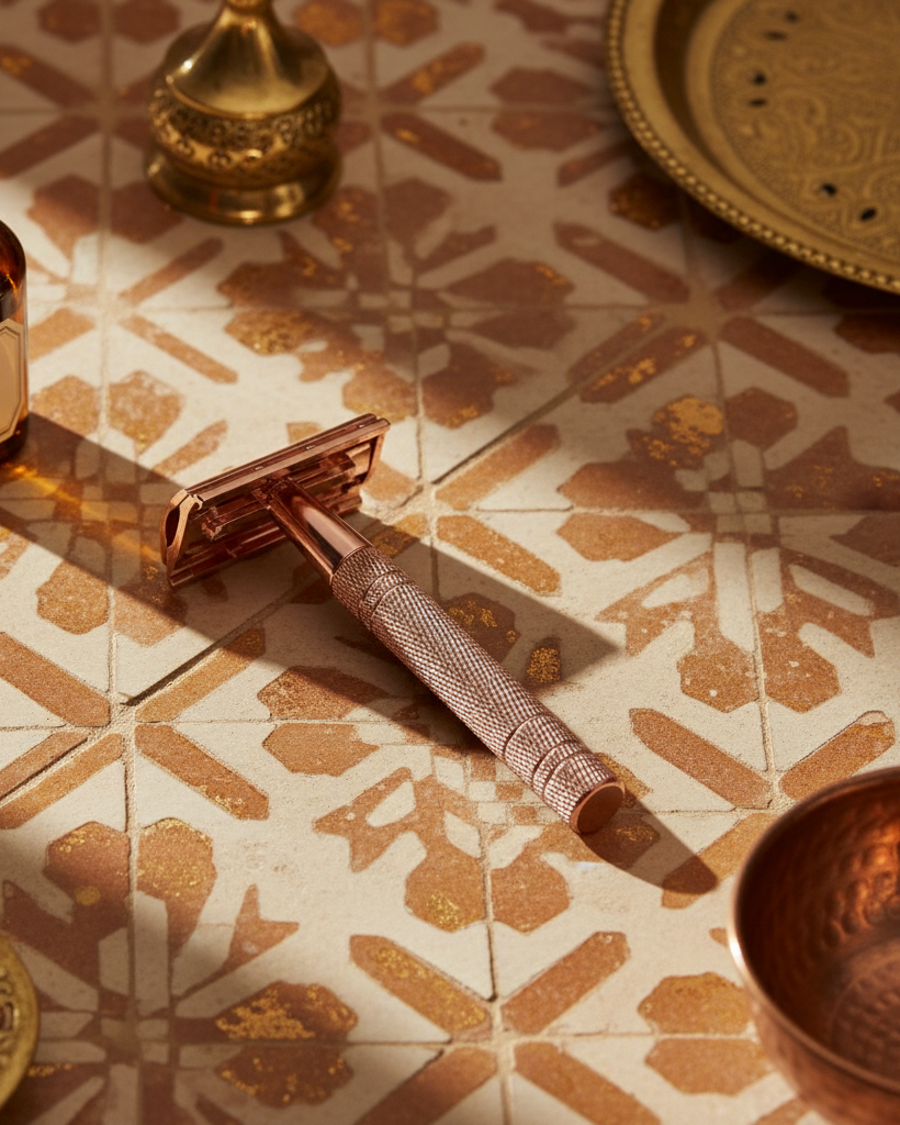 Aparat de ras pe zellige marocan