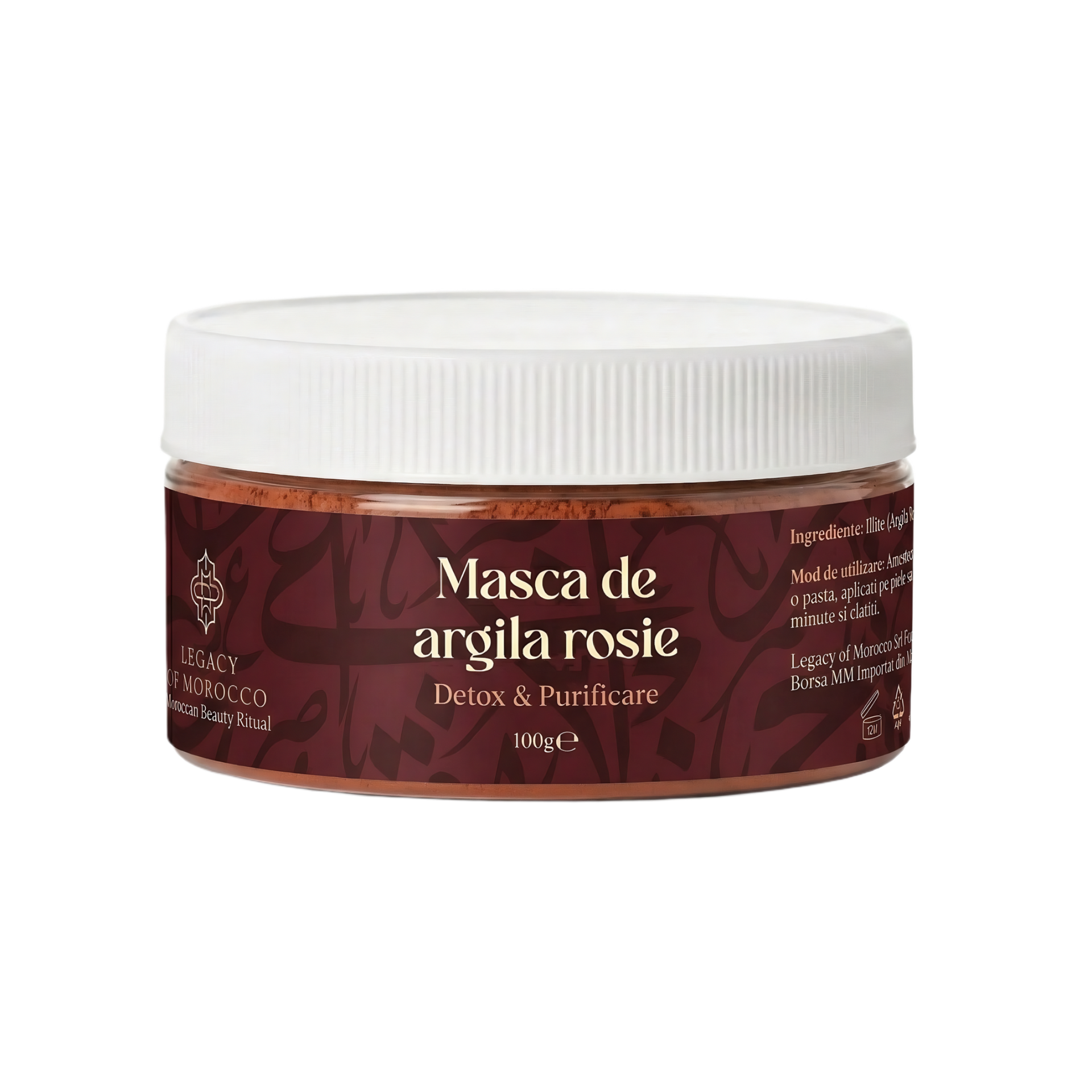 Red Clay Mask – Legacy of Morocco